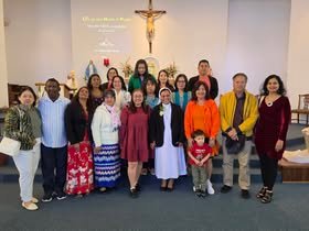 Community members celebrating Burmese culture